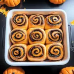 Halloween Cinnamon Rolls