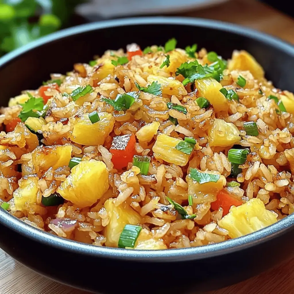 Hawaiian Pineapple Fried Rice