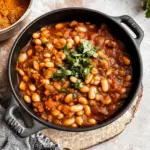 Moroccan Stewed White Beans