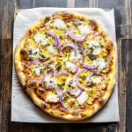 Pepperoncini and Onion Vegetarian Pizza