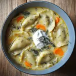 Pierogi Dill Soup