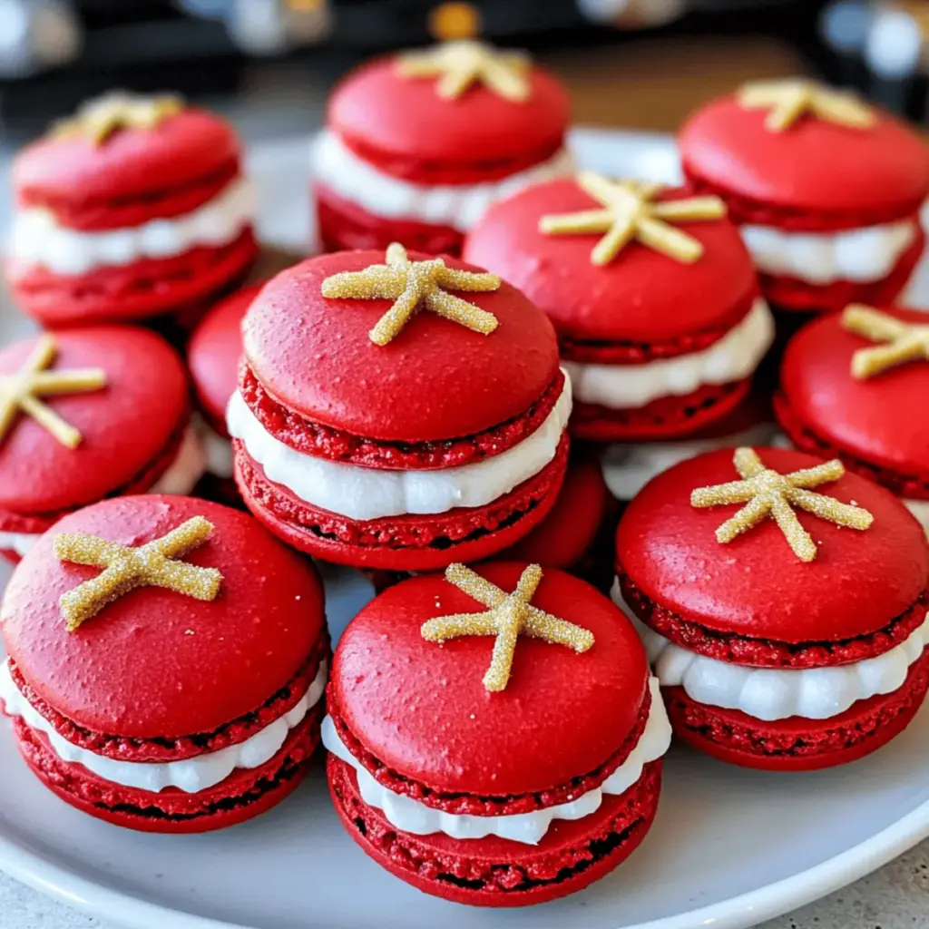Santa Claus Macarons