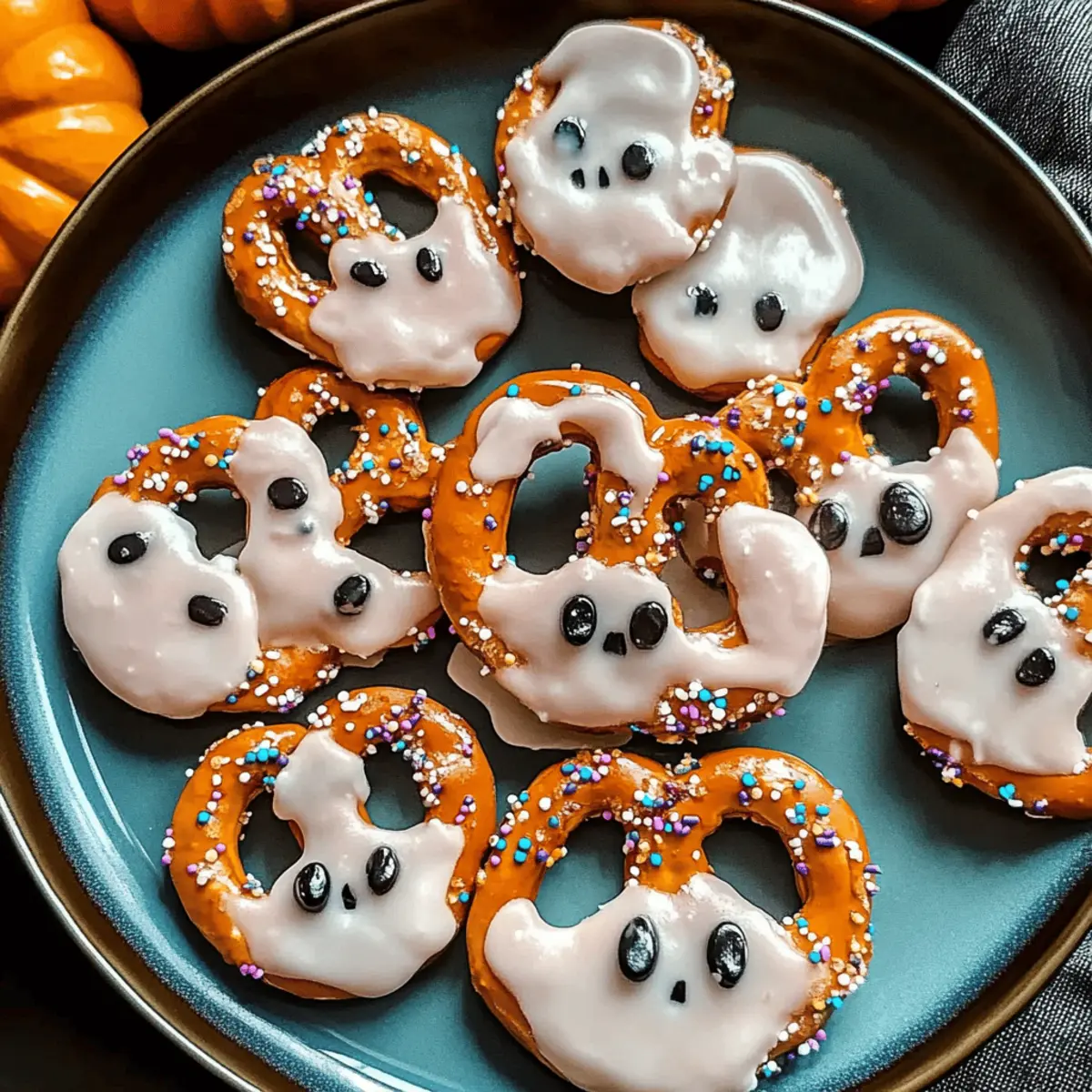 Spooky Halloween Pretzels