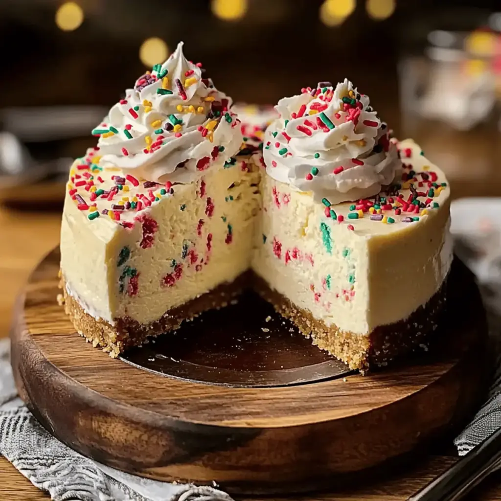 Sugar Cookie Cheesecake
