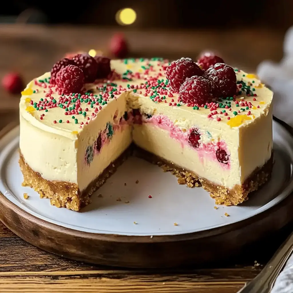 Sugar Cookie Cheesecake