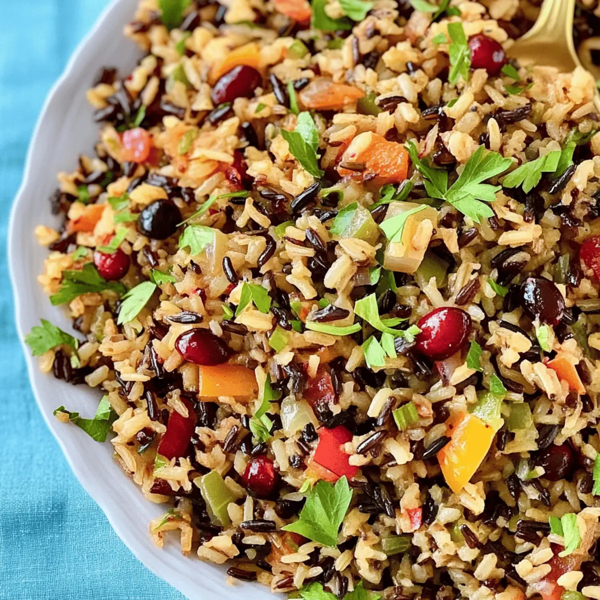 Thanksgiving Wild Rice Pilaf