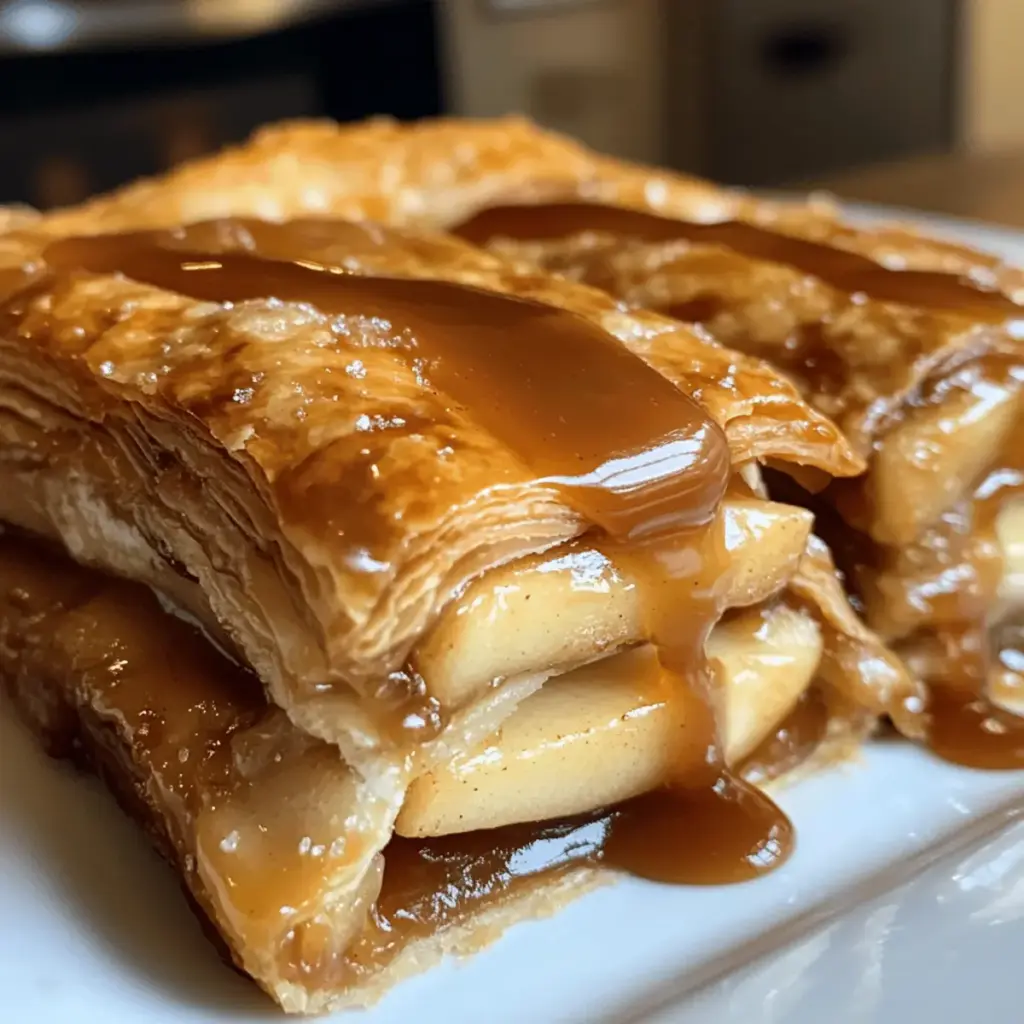 Vegan Caramel Apple Pastries