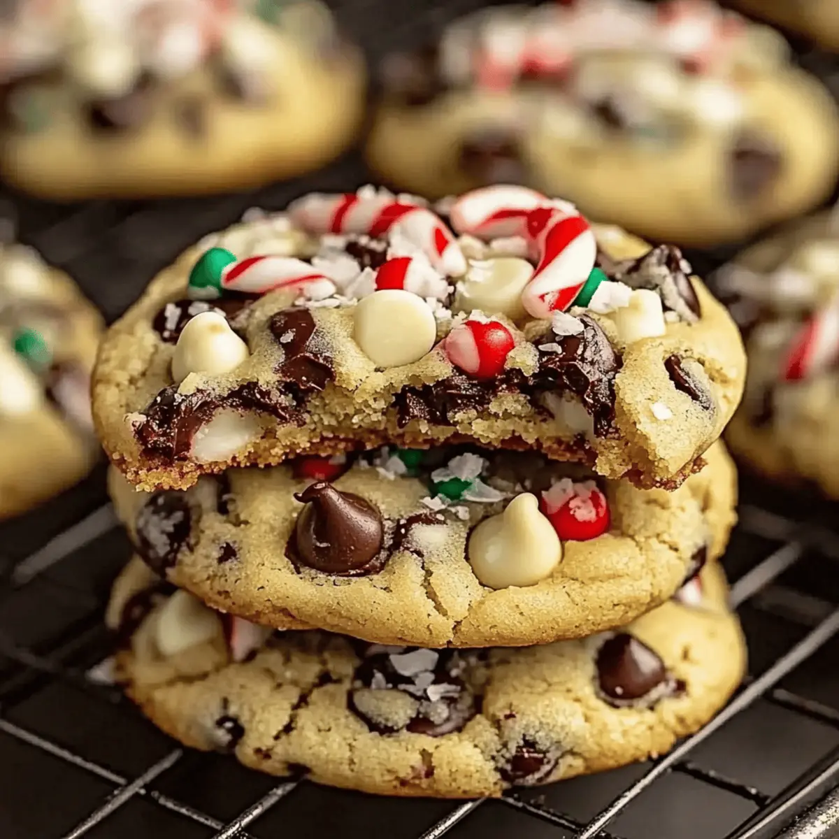 Winter Wonderland Chocolate Chip Cookies