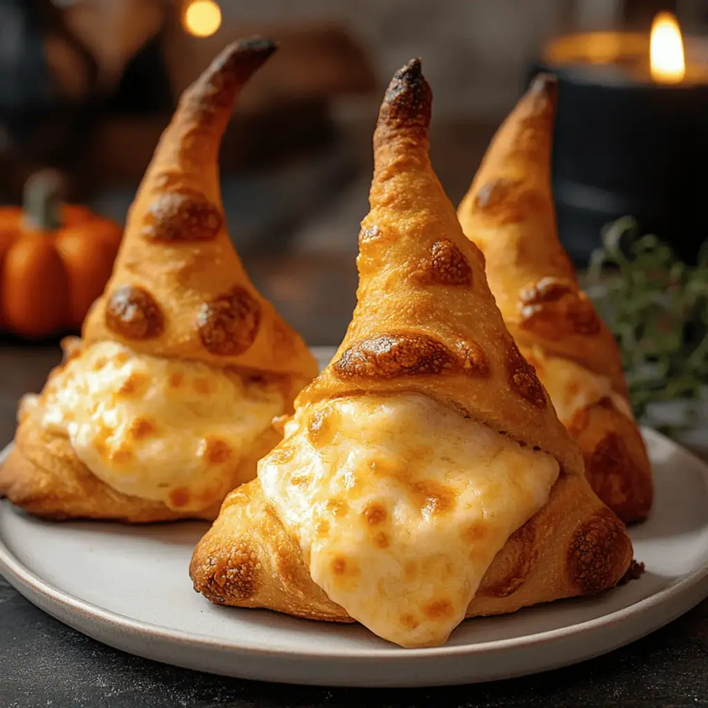 Witches’ Hat Cheesy Bread