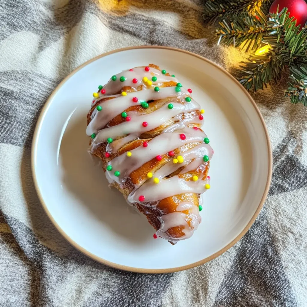 Christmas Tree Cinnamon Rolls