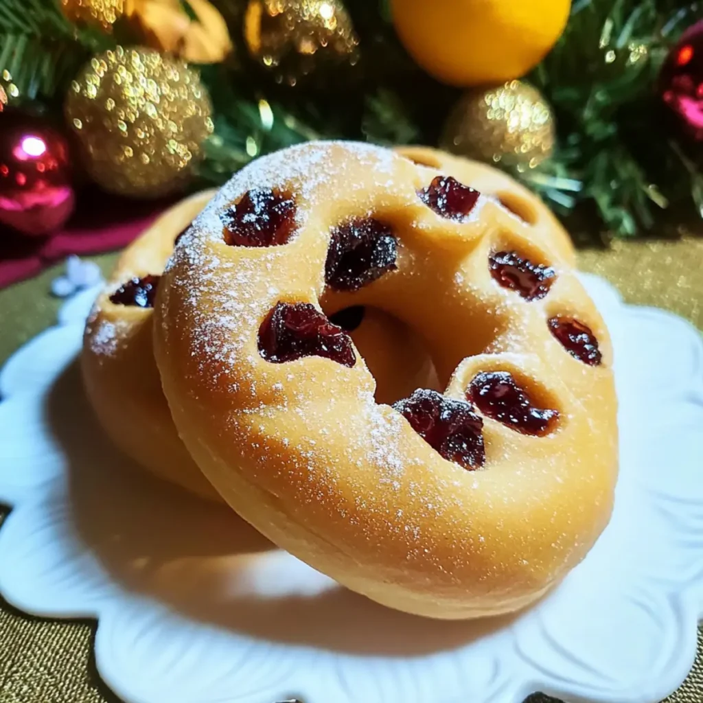 Maltese Christmas Honey Rings