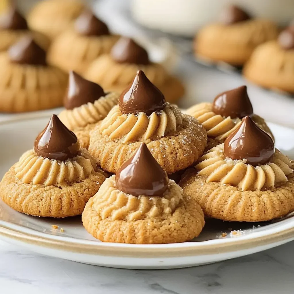 Peanut Butter Blossoms Recipe – Classic Christmas