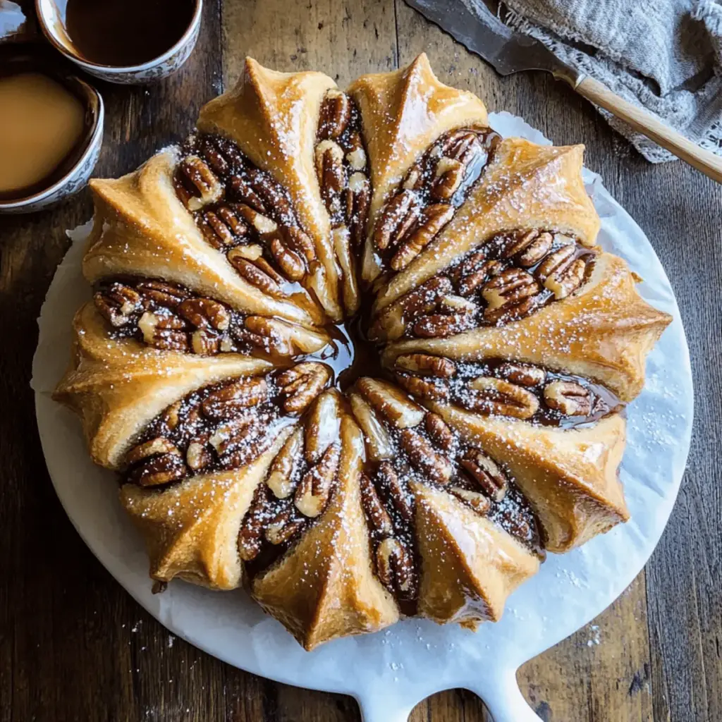Christmas Morning Star Bread