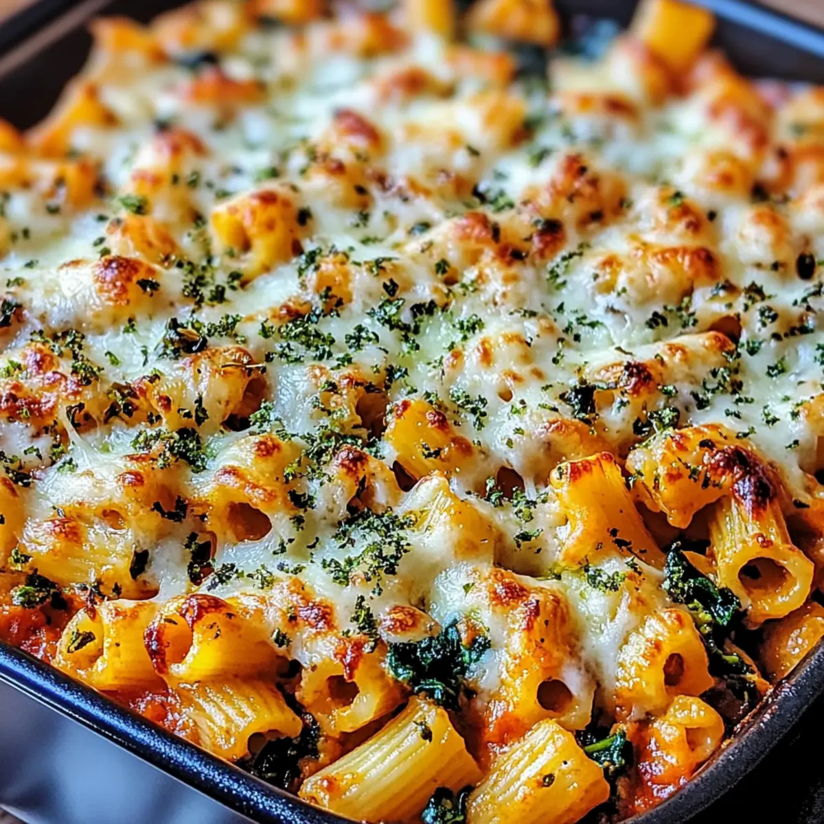 Loaded Veggie Baked Ziti