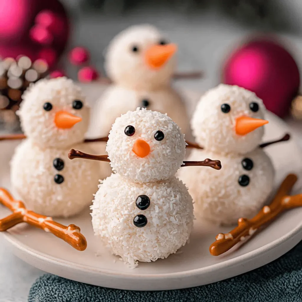 Snowman Truffles