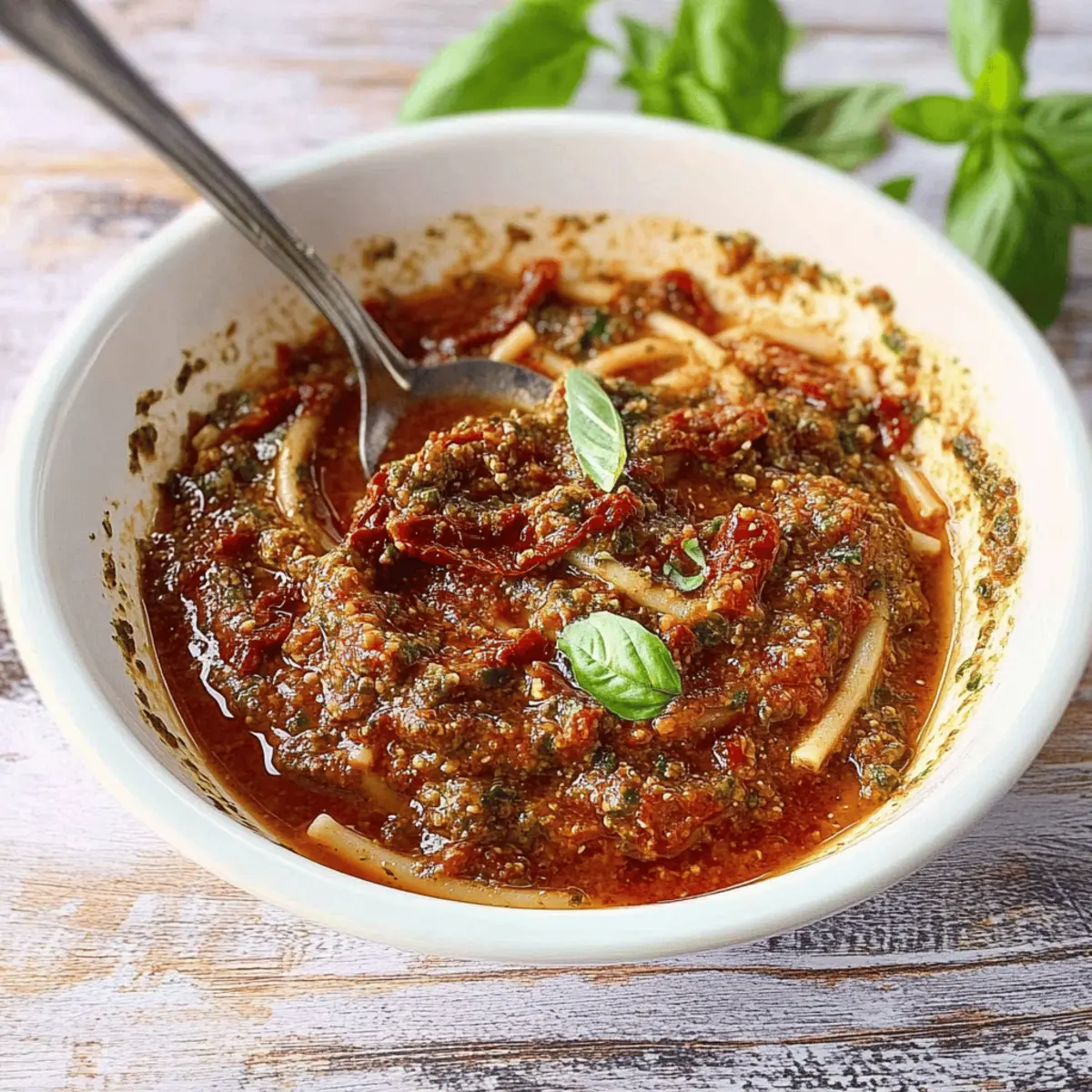 Sun Dried Tomato Pesto Sauce