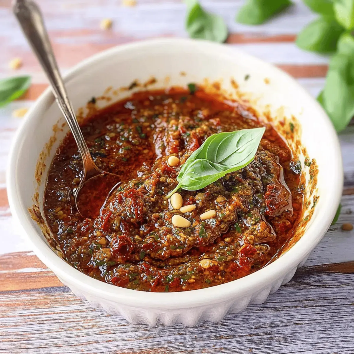 Sun Dried Tomato Pesto Sauce