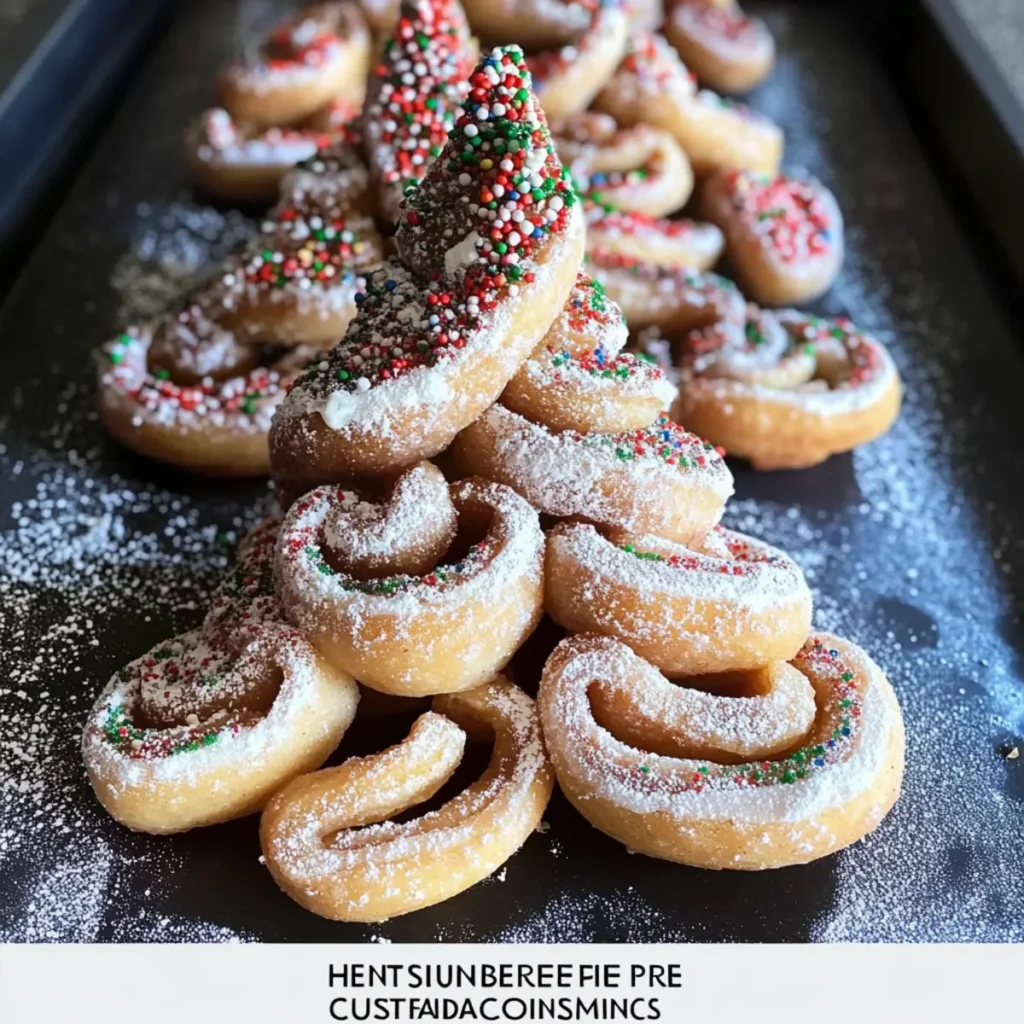 Mochi Christmas Tree Cinnamon Rolls