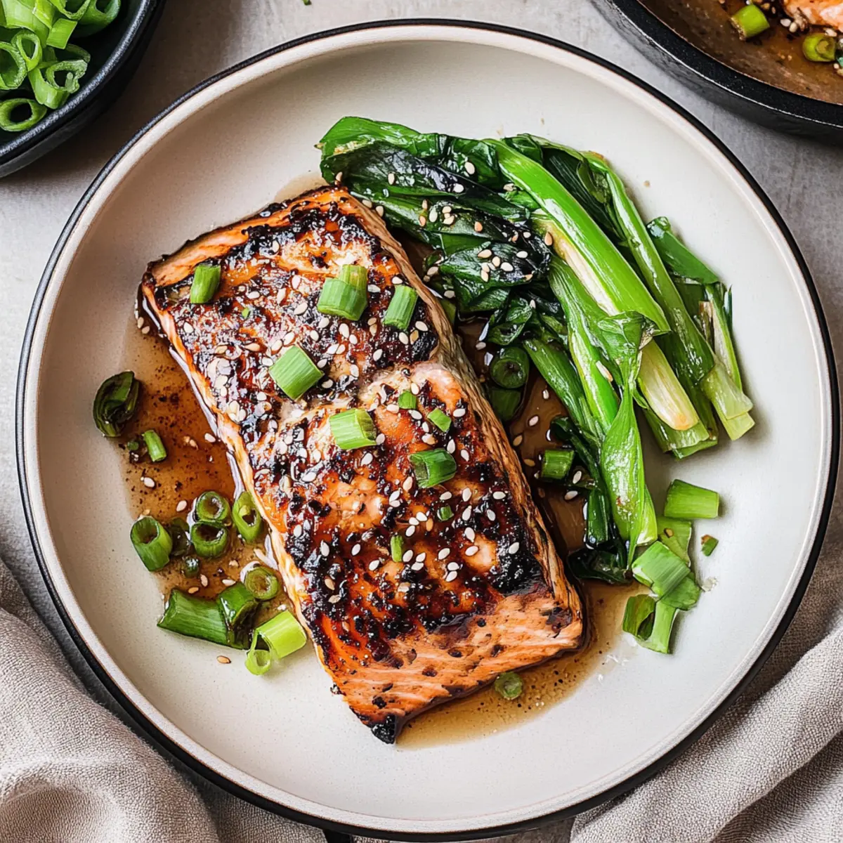 Miso Butter Salmon