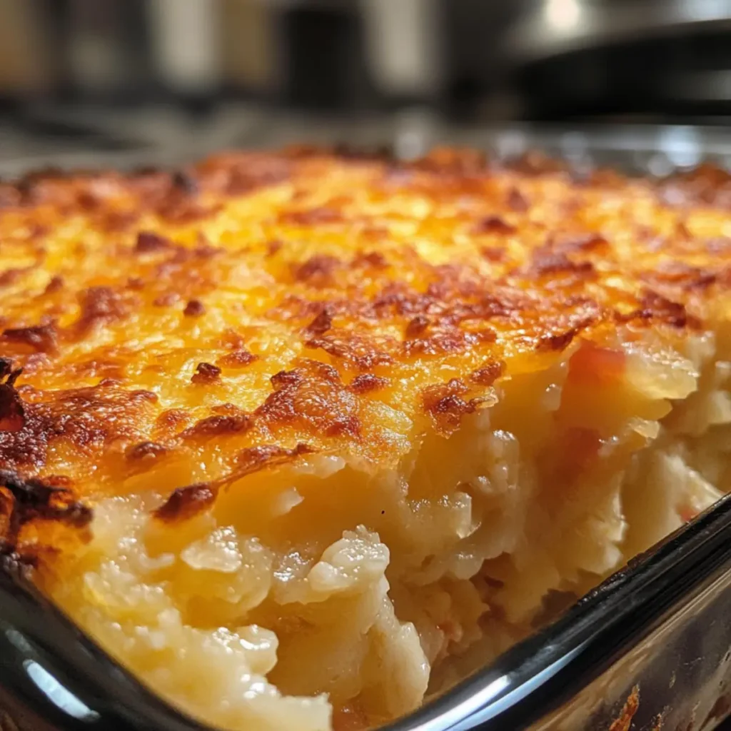 Pimento Cheese Hash Brown Casserole