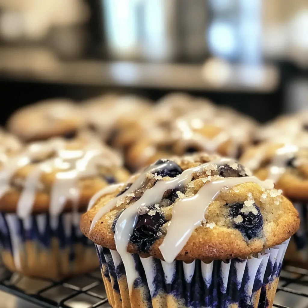 Blueberry Lemon Poppy Seed Muffins