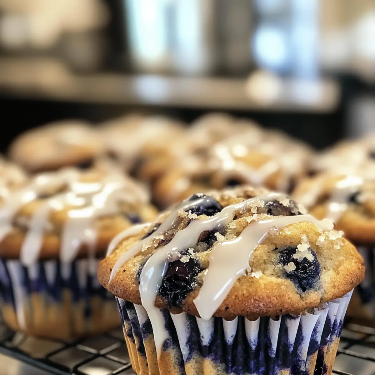 Blueberry Lemon Poppy Seed Muffins
