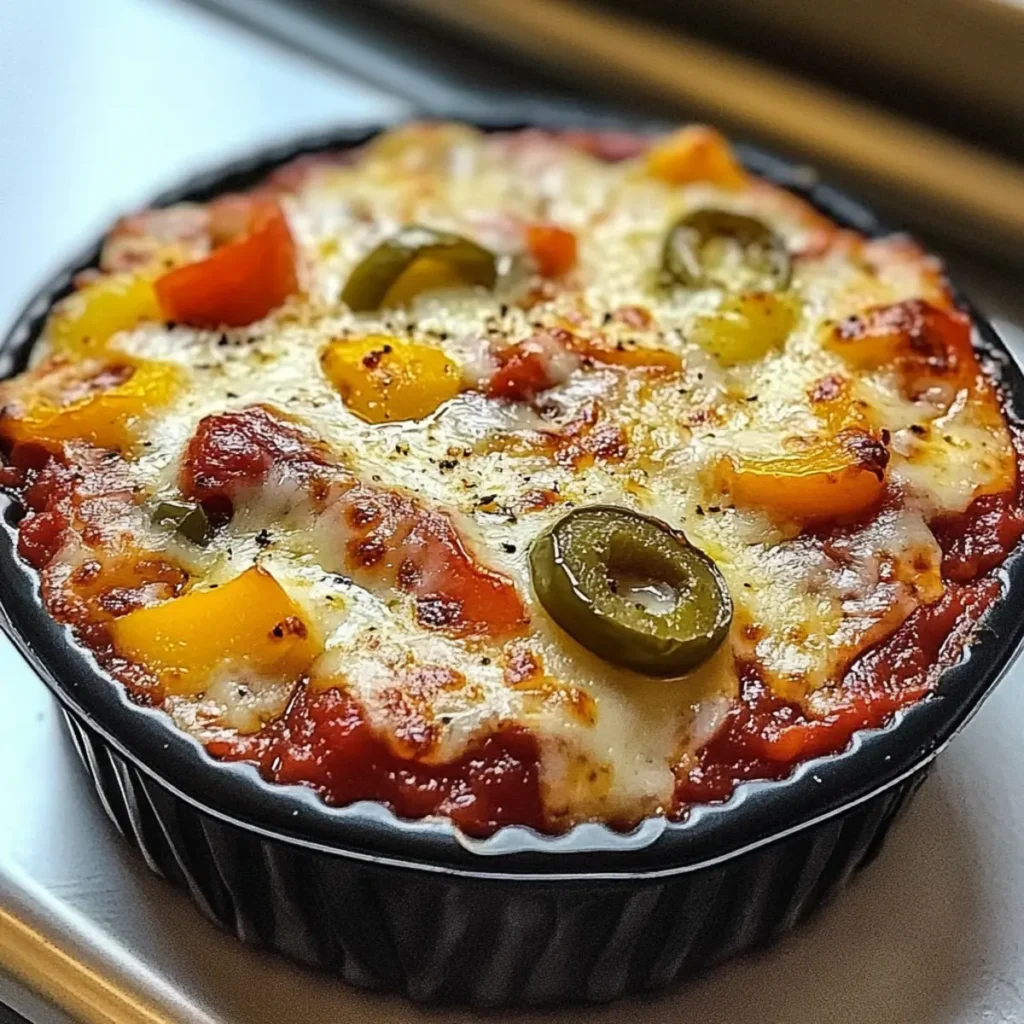 Low Carb Crustless Pizza Bowl