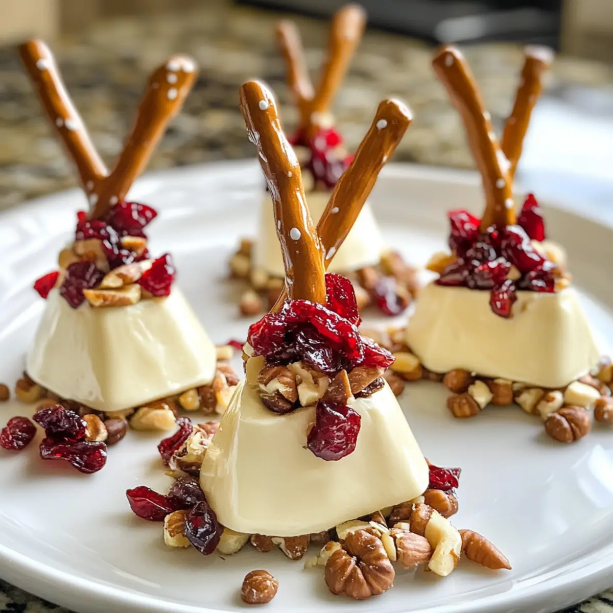 Mini Brie Christmas Trees