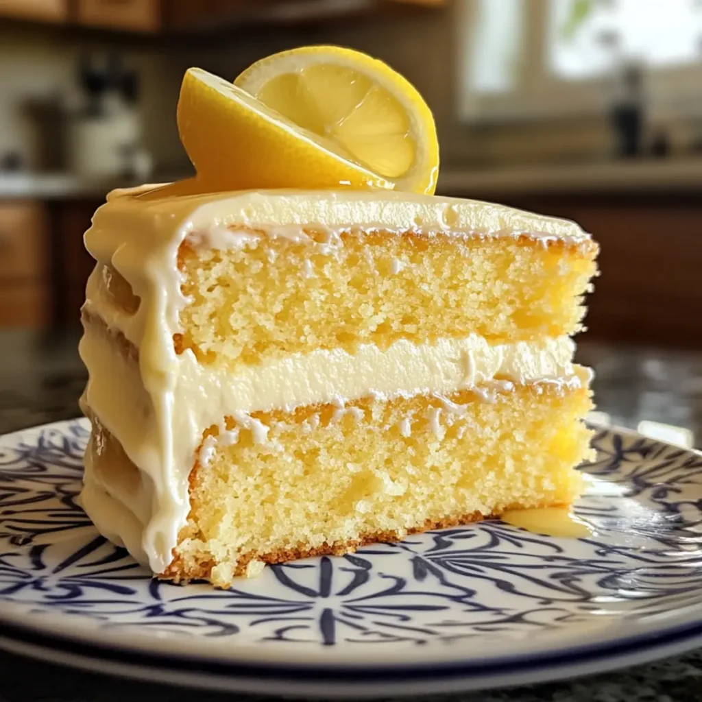 Limoncello Mascarpone Cake