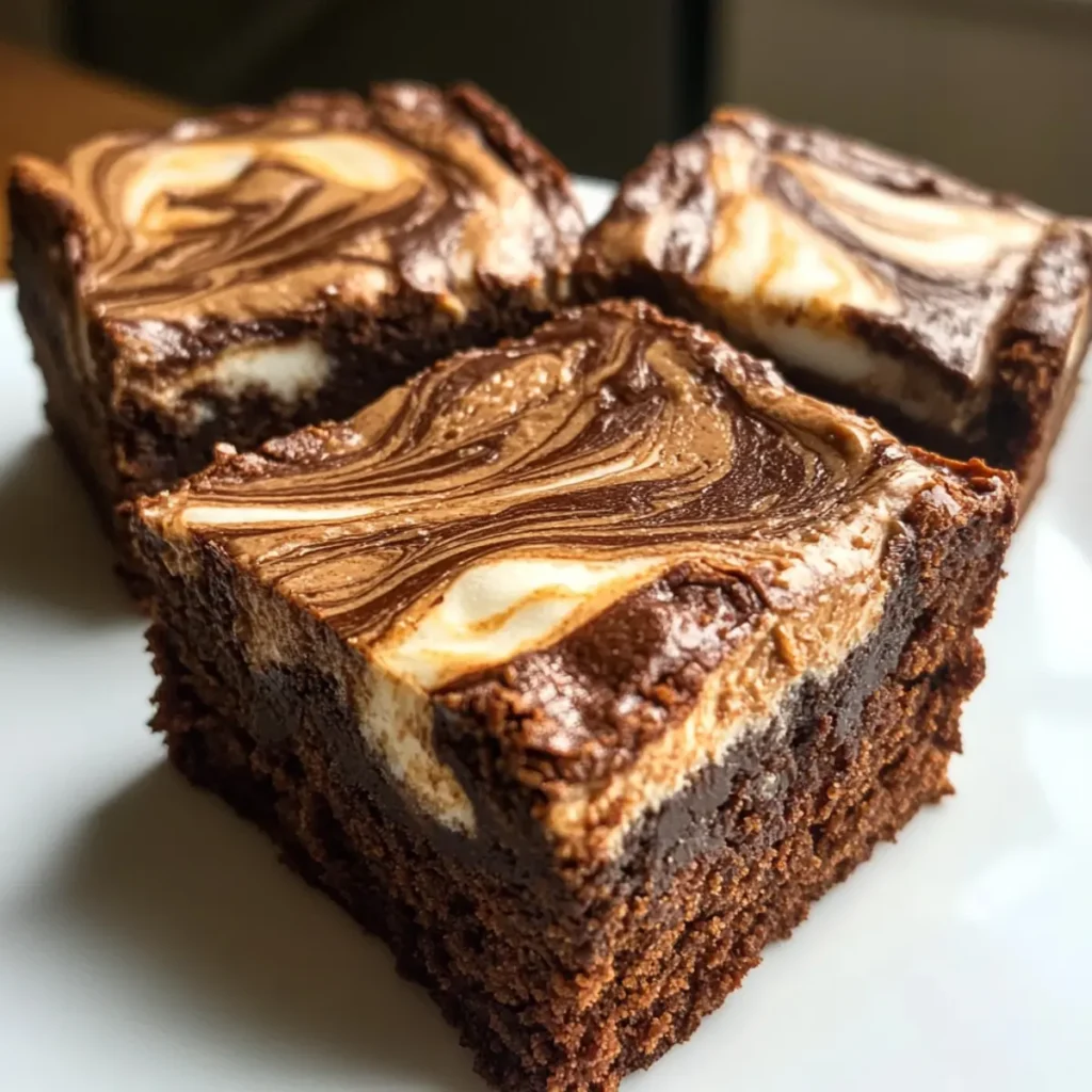Marshmallow Peanut Butter Brownies