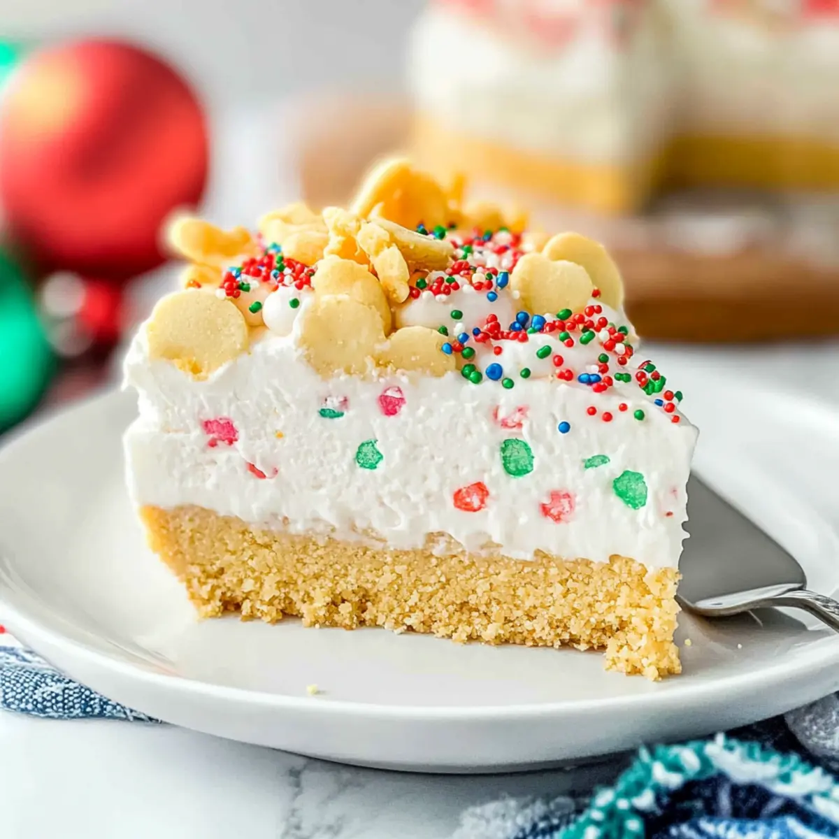 No Bake Christmas Cookie Lush