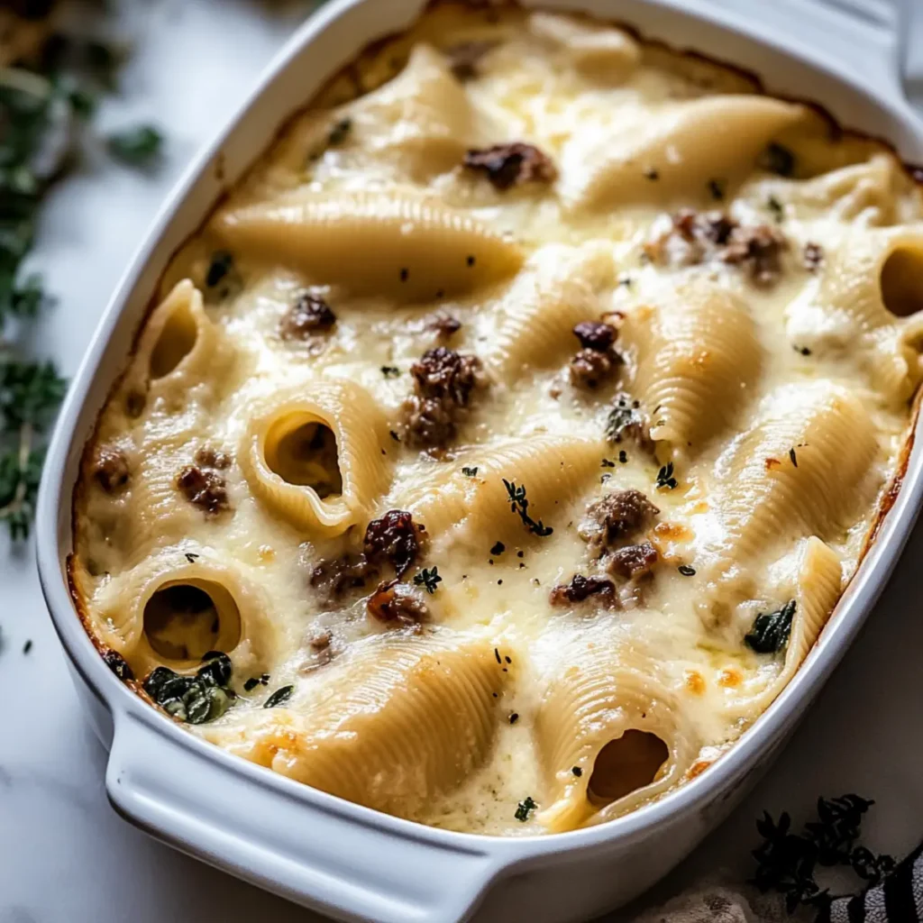 Christmas Stuffed Pasta Shells