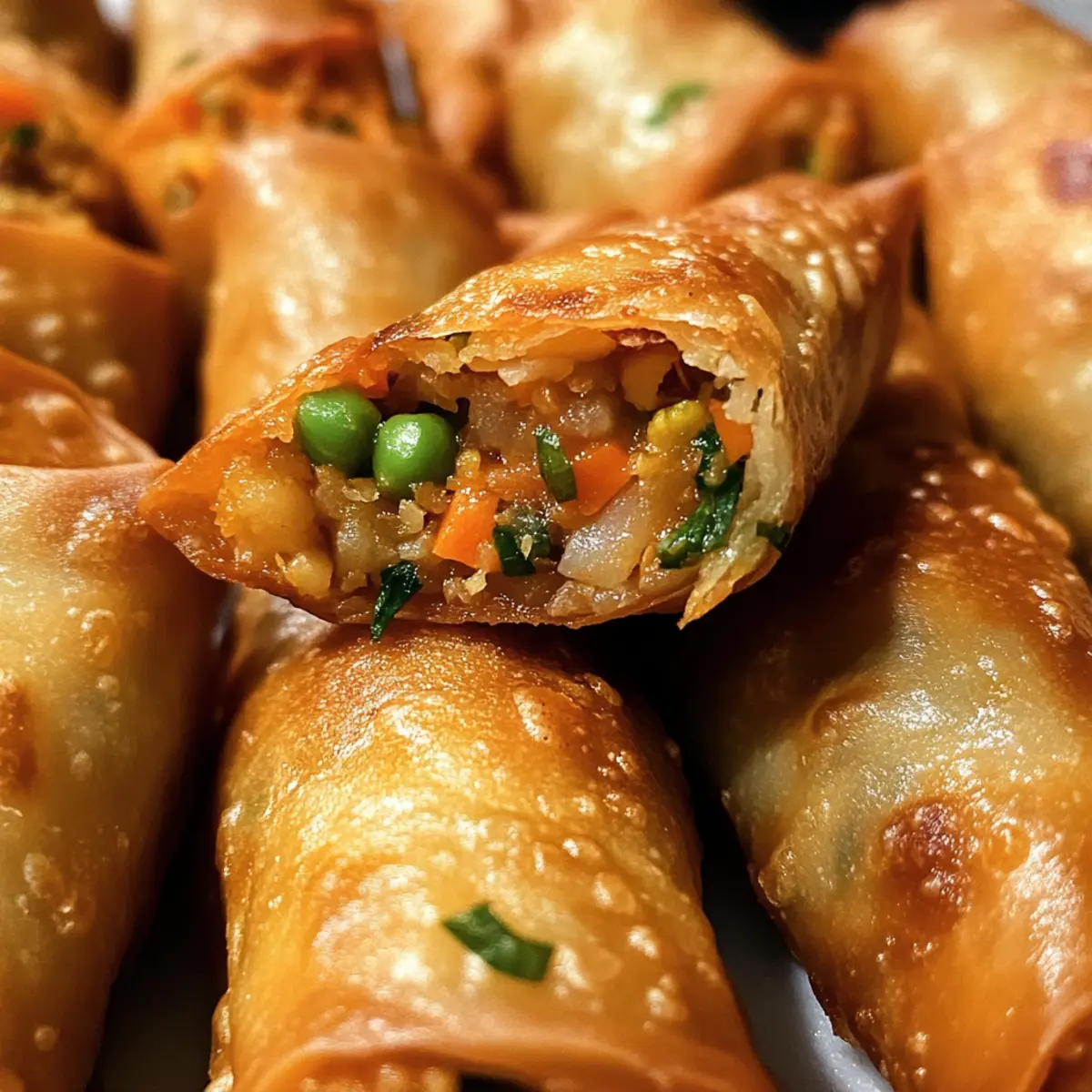 Rice Paper Samosa Rolls