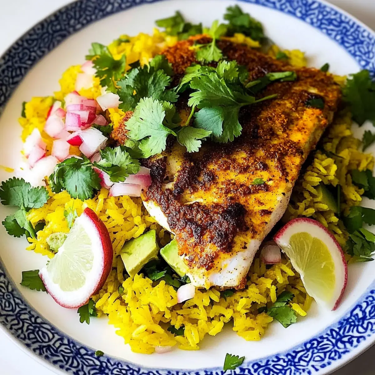Masala baked fish