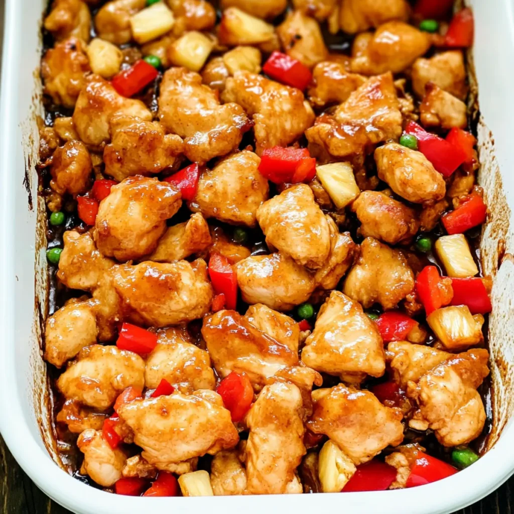 Baked Sweet Hawaiian Chicken