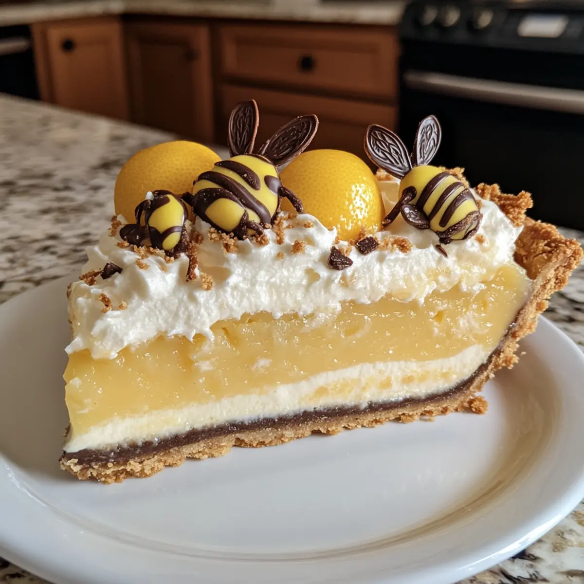 Honey Lemon Chiffon Pie