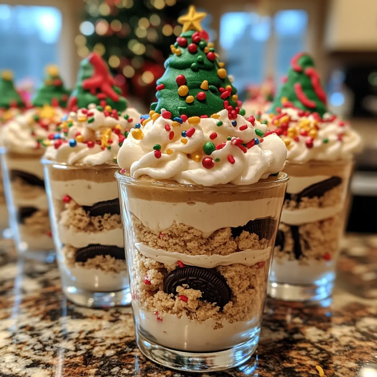 Christmas Dirt Cups