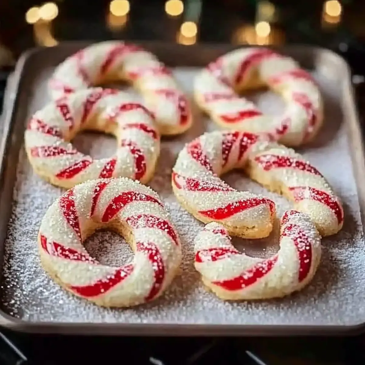 Candy Cane Cookies