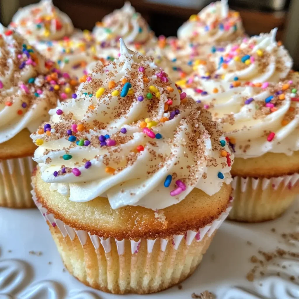 Cinnamon Cupcakes with Mascarpone Cream Cheese