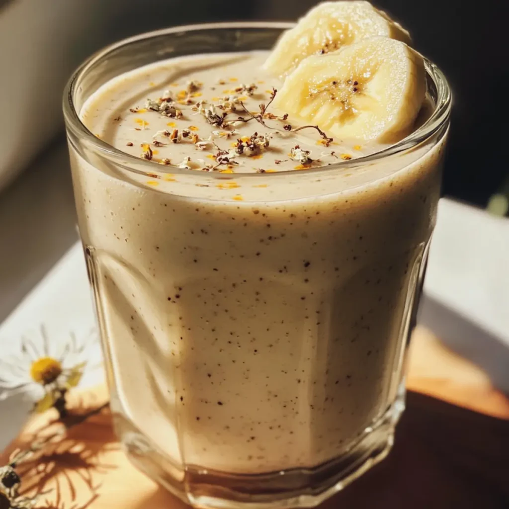 Banana Chamomile Tea Smoothie