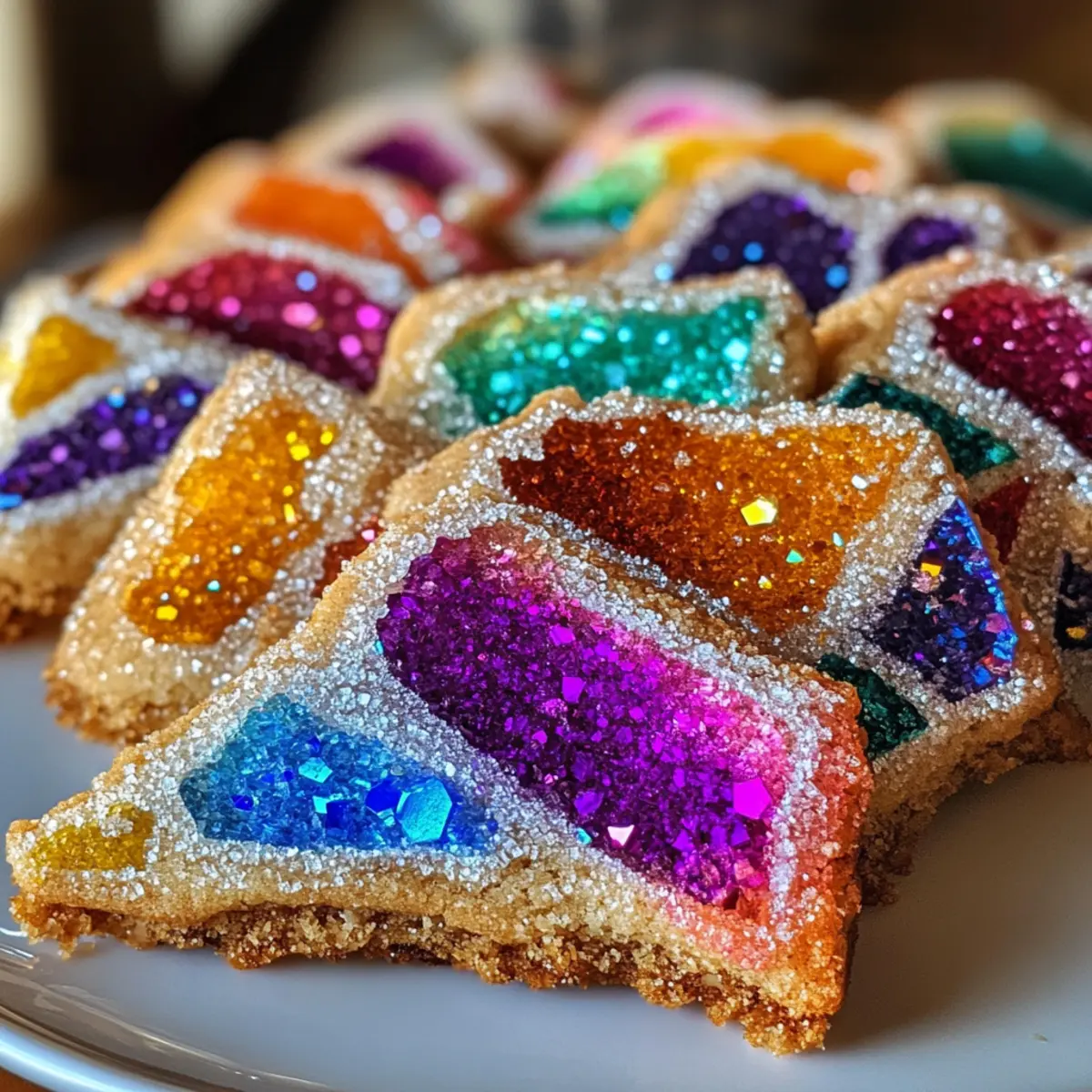 Dazzling Geode Cookies