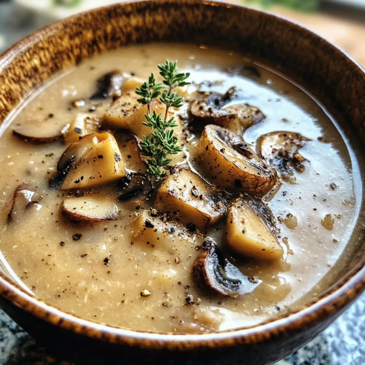 Double Umami Mushroom Soup
