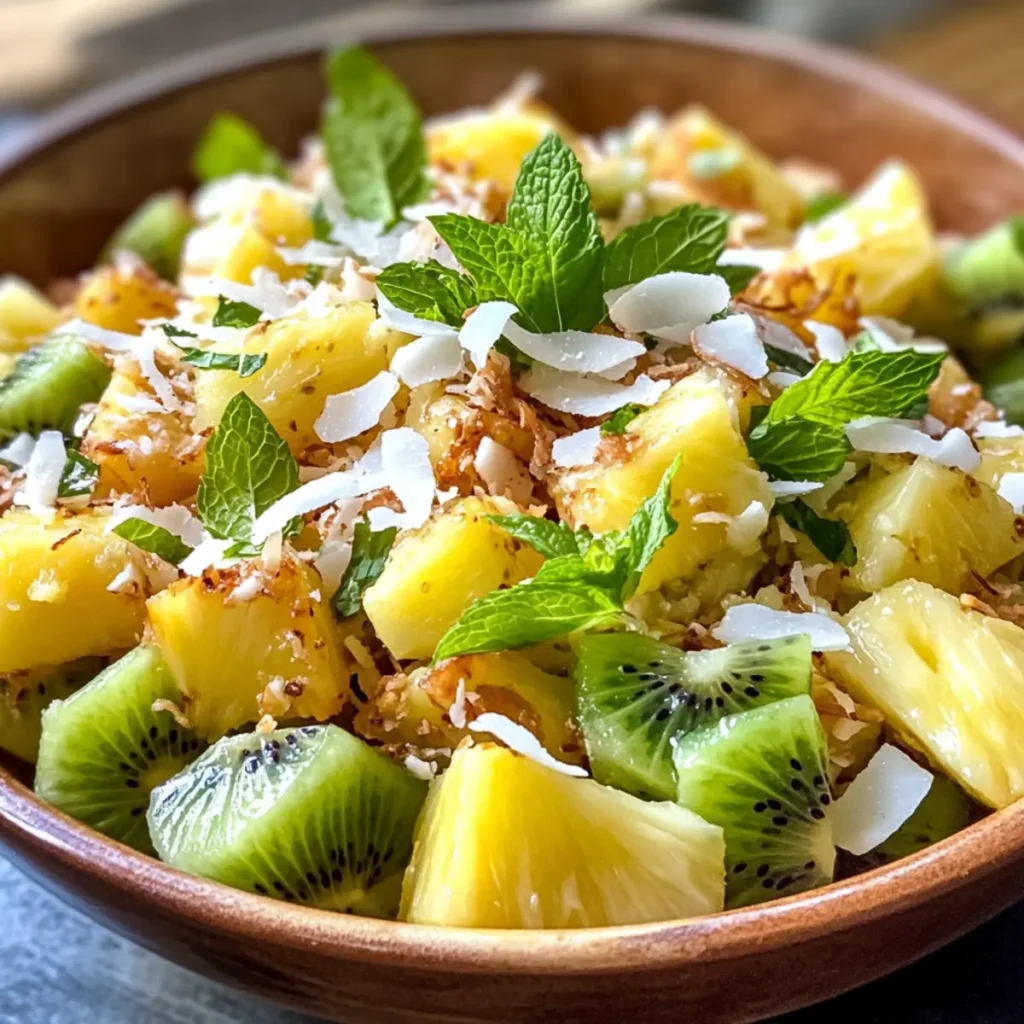 Pineapple Kiwi Salad