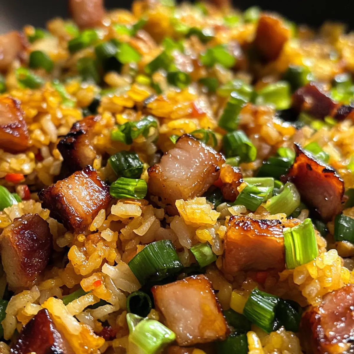 XO Fried Rice with Char Siu