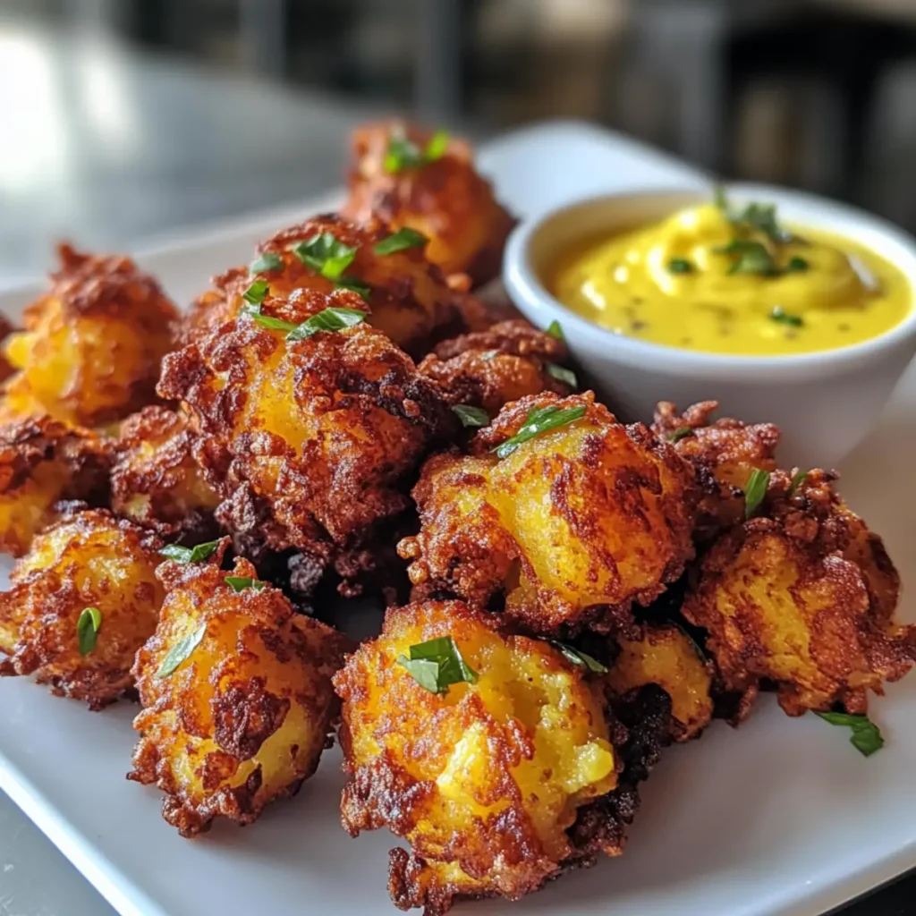 Chorizo, squid and potato fritters with saffron aioli