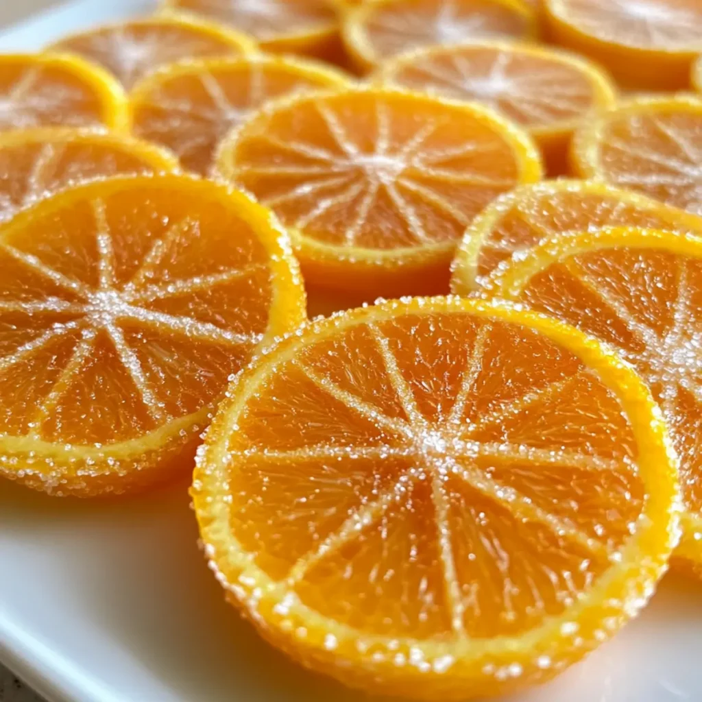 Classic Homemade Orange Candy
