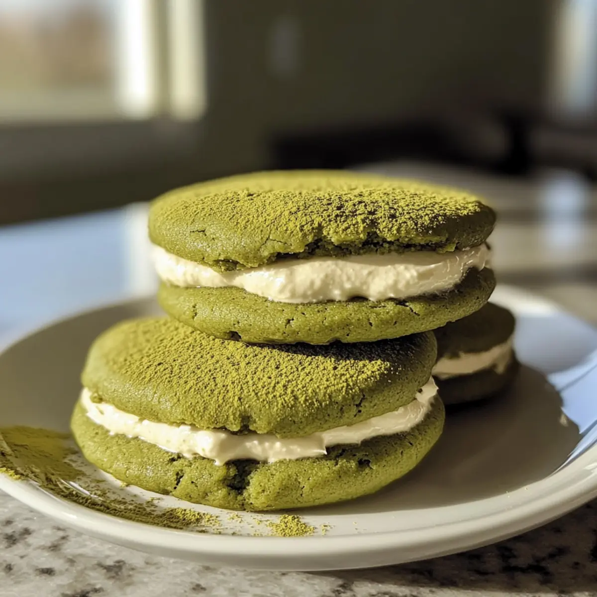 Matcha Latte Cookies
