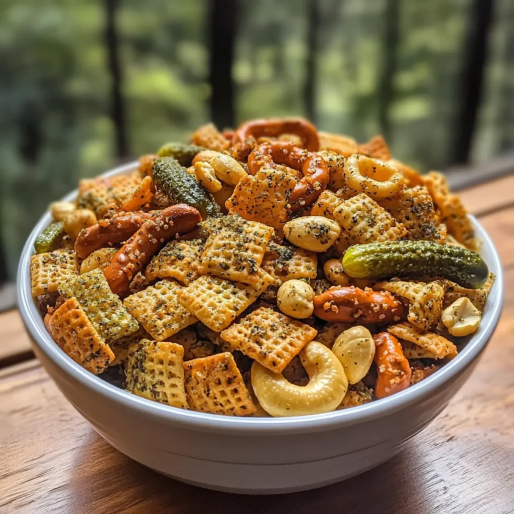 Dill Pickle Chex Mix