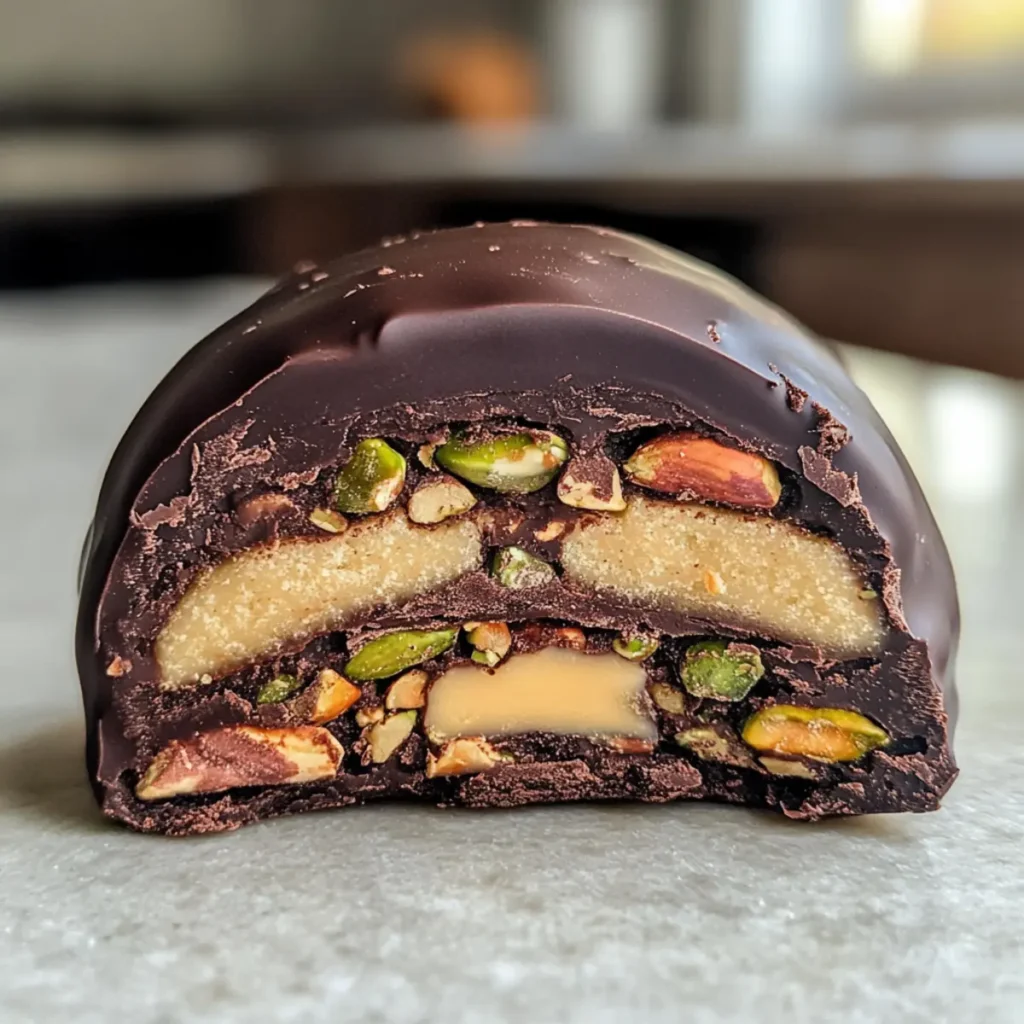 Homemade Mozartkugeln