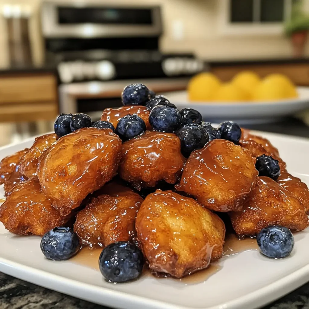 Blueberry Fritters